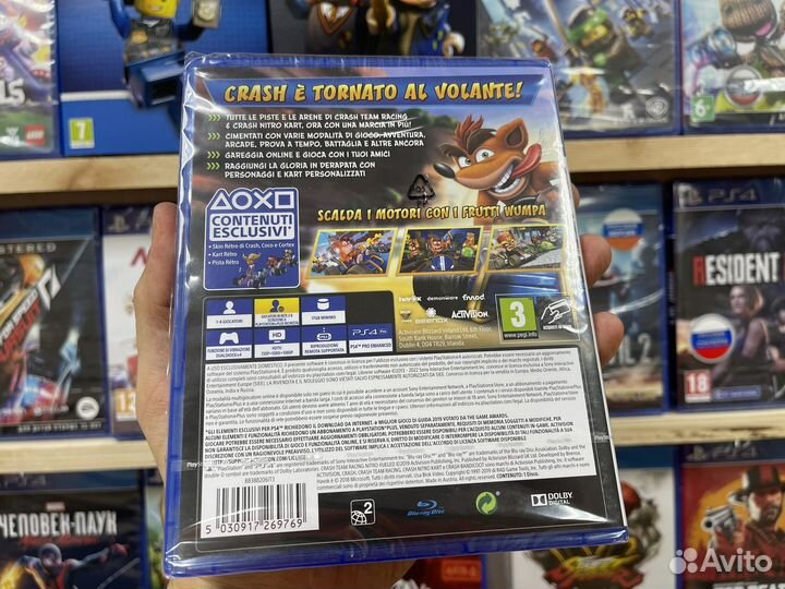 Crash Team Racing Nitro Fueled PS4