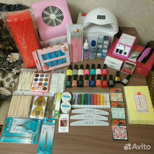 Расходники лампа аппаратура гель лак