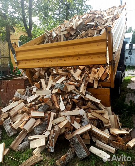 Дрова колотые ольха