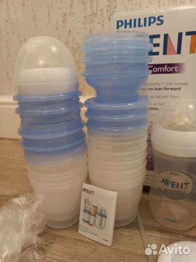 Молокоотсос avent электрический