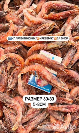 Лангустины креветки