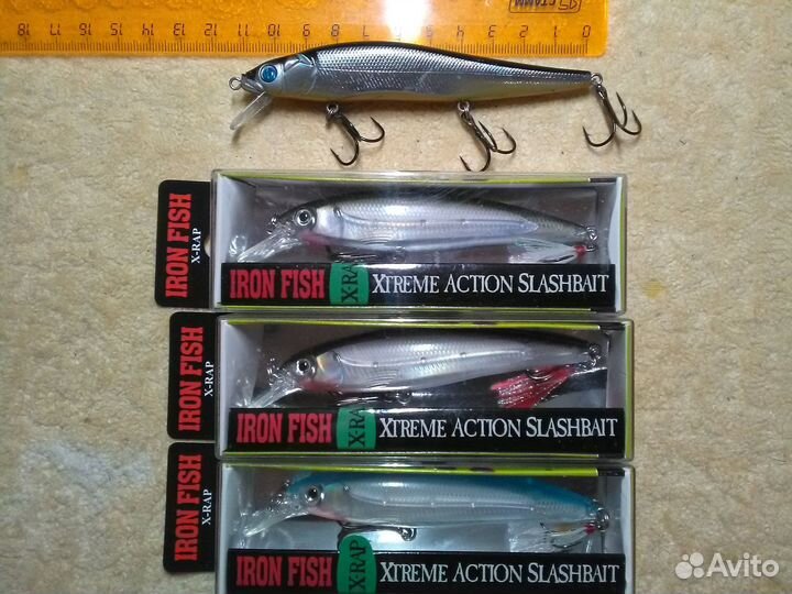 Воблеры iron fish, german