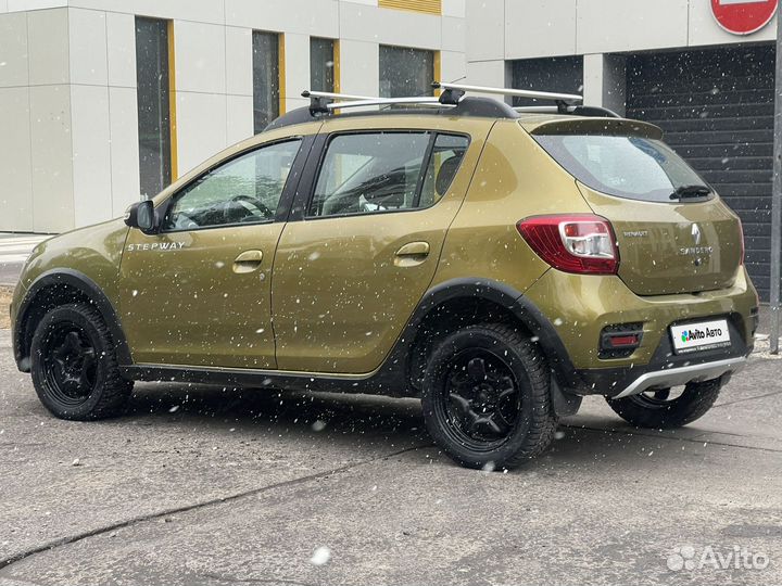 Renault Sandero Stepway 1.6 AT, 2016, 158 976 км