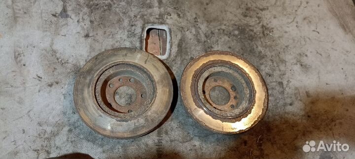 Диски тормозные передние 2шт Опель Омега Б