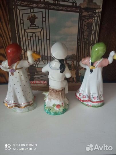 Фарфоровые статуэтки лфз