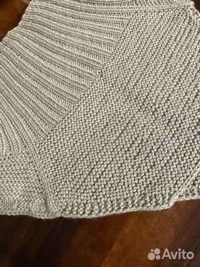 Снуд reserved, манишка вязанная новые