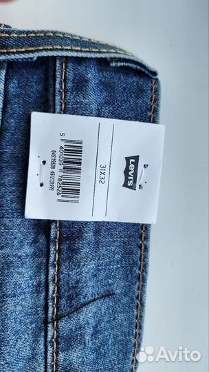 Мужские джинсы levis 511 slim тонкие летние