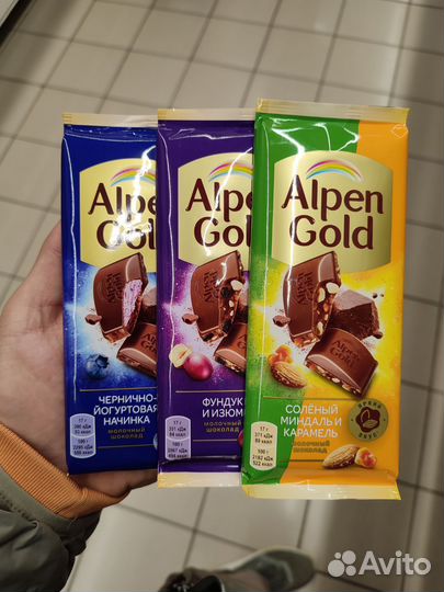 Шоколад Alpen Gold