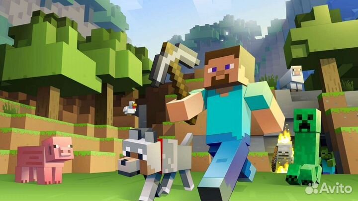 Игры на xbox One series Minecraft