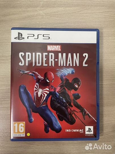 Игра для приставки ps5 Spider man 2