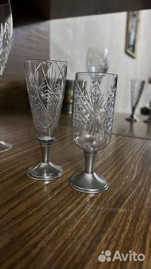 Хрустальные бокалы