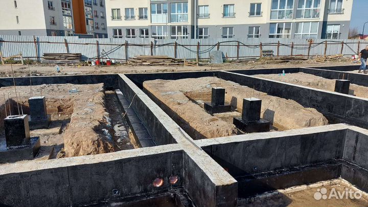 Бетонные работы