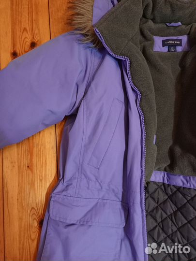 Новая Куртка парка для девочки размер S