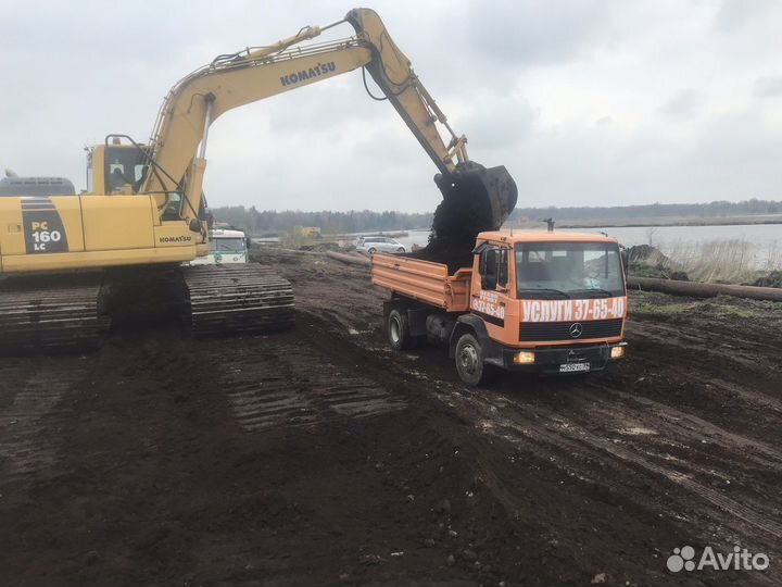 Чернозем, плодородный грунт, торф с доставкой