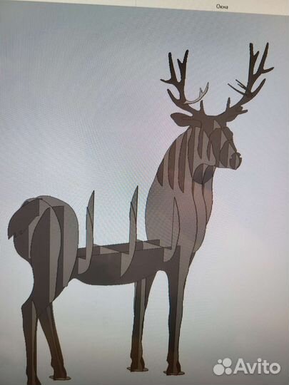 Мангал олень