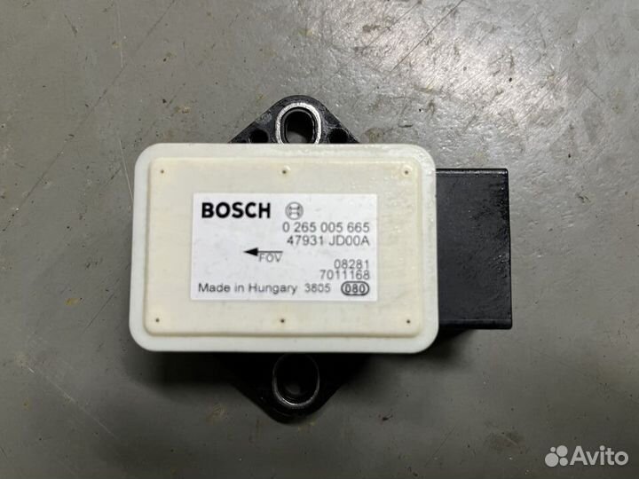 Датчик ускорения Nissan Qashqai J10 47931-JD00A