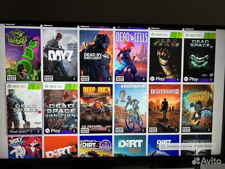 Xbox One S 1Tb Digital+много игр+Live Gold, 4k