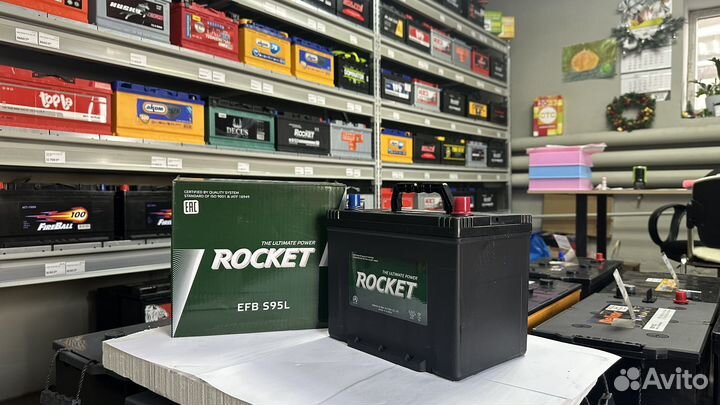 Аккумулятор Rocket EFB 70 Ач обр 680 А