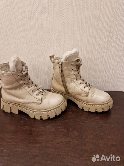 Зимние ботинки на девочку 32р Шаговита