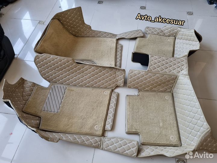 5D Ковры Mercedes E class W211 W212 W213 Бежевые
