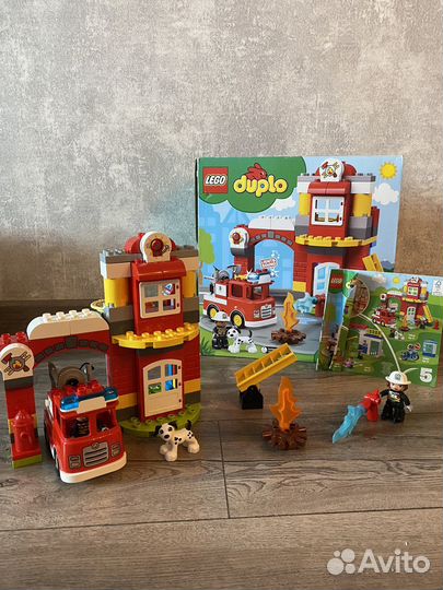 Lego duplo пожарная станция