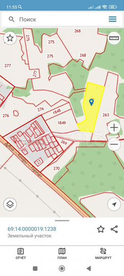 Участок 3,42 га (СНТ, ДНП)