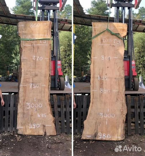 Слэбы и спилы из драгоценных пород дерева