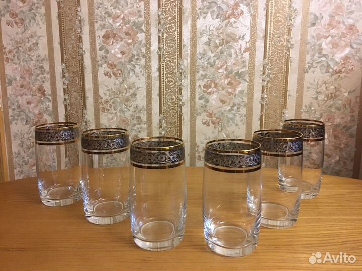 Фужеры,стаканы, рюмки из хрусталя