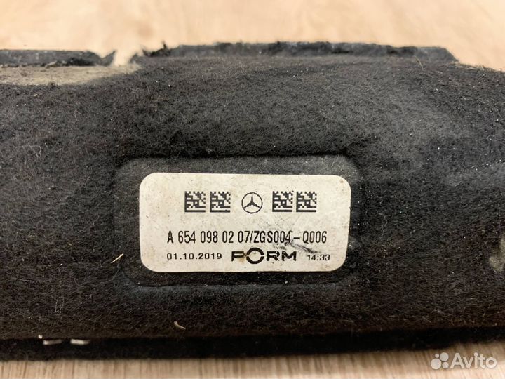 Патрубок интеркулера m656 Mercedes W222 S 222