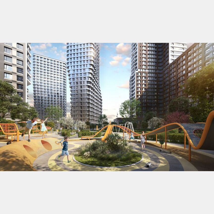 3-к. квартира, 90,7 м², 6/27 эт.