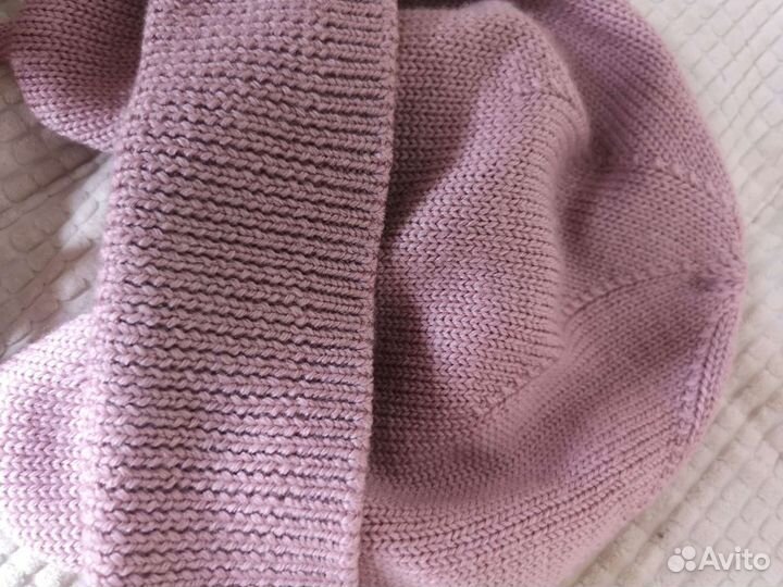 Комплект шапка и варежки hm premium