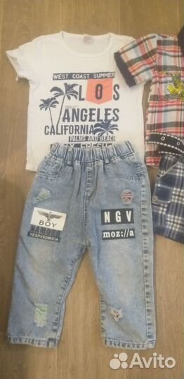 Вещи пакетом для мальчика 3 года рост 115