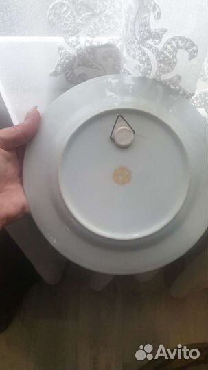 Тарелка сувенирная Мопс