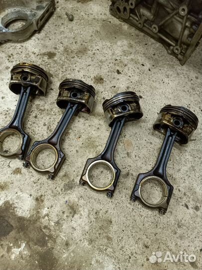 Шатун с поршнем пежо ситроен ep6 1.6 120л.с