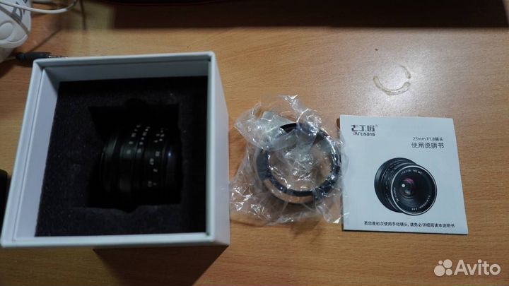 Объектив 7Artisans 25mm F1.8 на байонет Sony E