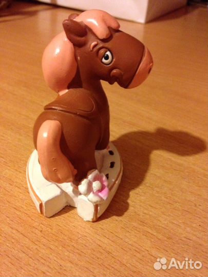 Статуэтка лошадь на подкове Удача