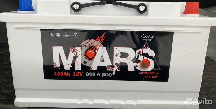 Акб Mars 100Ач