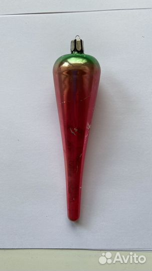 Елочная игрушка СССР «Овощи»