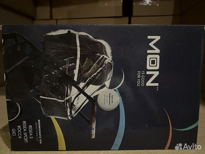 Дождевик для коляски moon