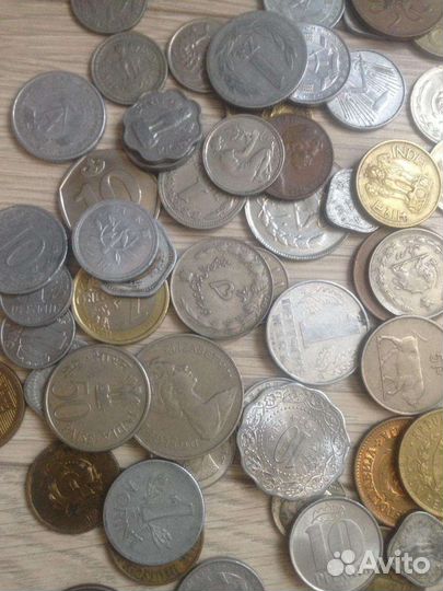 Большая коллекция совет.монет, иностр. и юбилейные
