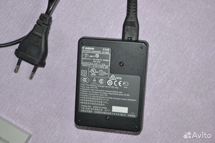 Аккумулятор Canon LP-E5, LP-E10