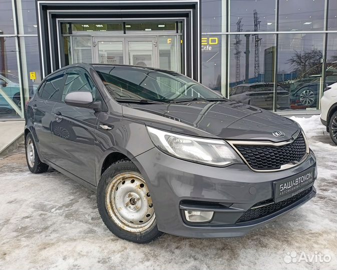 Kia Rio 1.6 МТ, 2017, 96 541 км