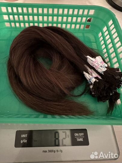 Волосы для наращивания славянка 55 см