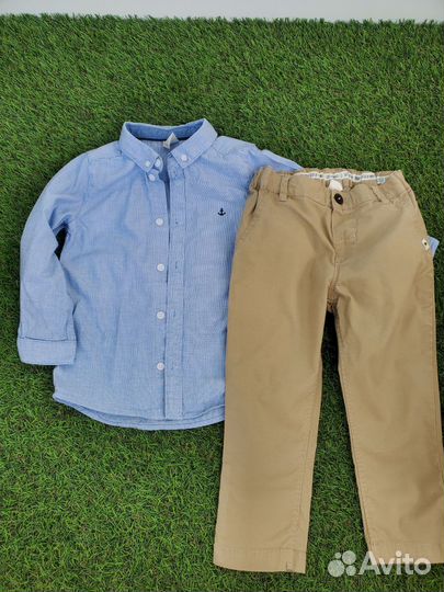 Рубашка и брюки для мальчика 92
