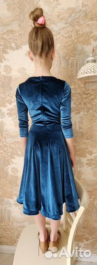 Боди+юбка для спортивно-бальных танцев