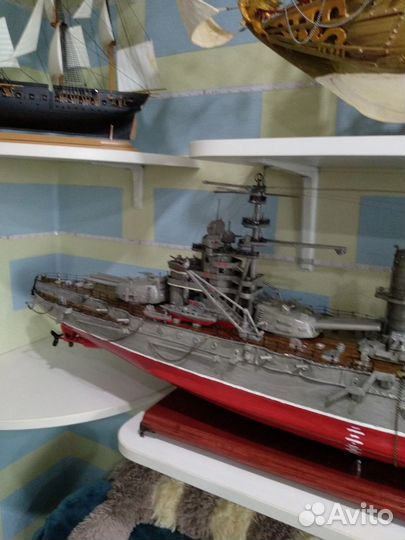 Сборная модель корабля из фанеры