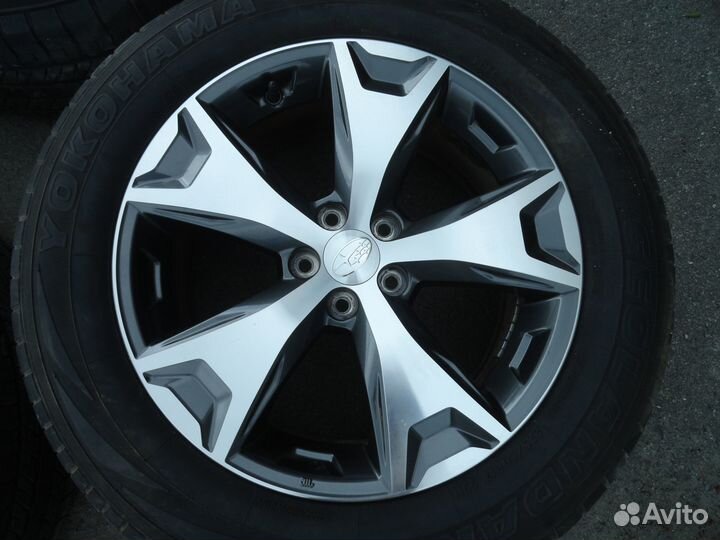 Субару Форестер оригинал диски R17 5*100 7j 48