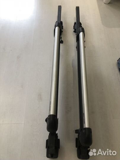 Автобагажник на крышу с креплениями для лыж