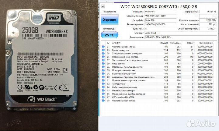 Жесткие диски HDD