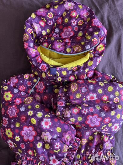 Зимний комбинезон для девочки 80 86